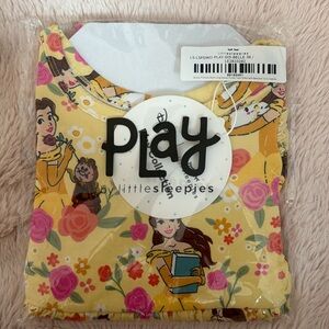 Little Sleepies Yellow Belle Floral Romper